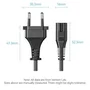 Vention Cable de Alimentación ZCLBAC 1,8 m CEE7/16 a C7